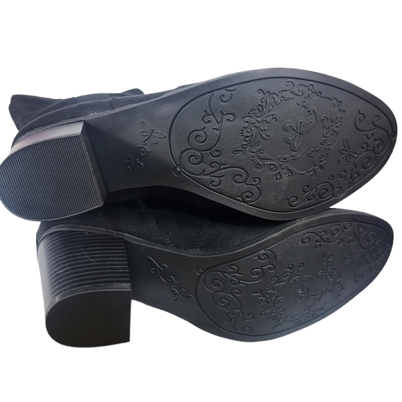 Sugar Willetta Casual Heeled Boot Black 8.5 - Picture 7 of 7